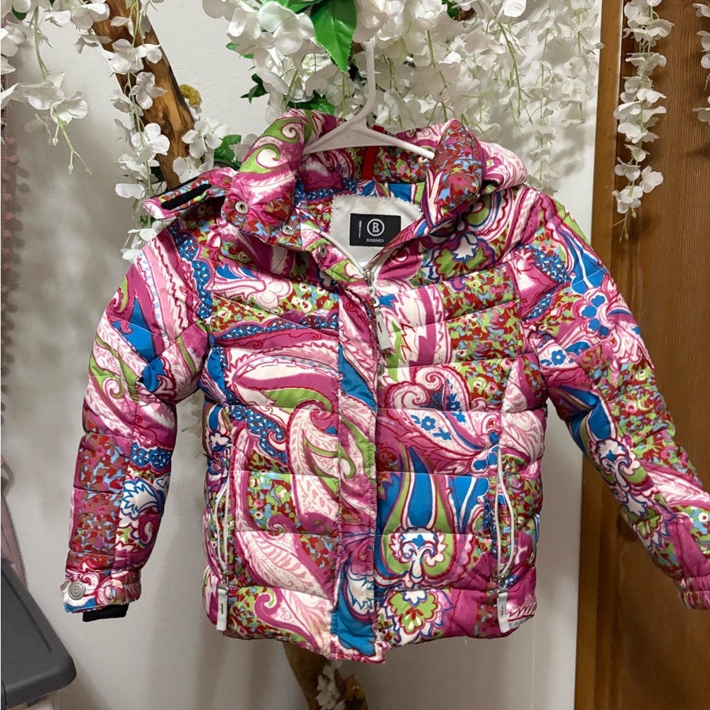 Bogner Kids Multicolor Puffer Jacket